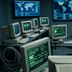 legacy computers showing AI intrusion